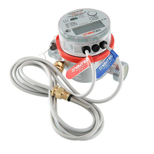 Теплосчётчик VALTEC VHM-T-20/2,5-С-О Ду 20 Ру 16 RS-485 квартирный одноструйный