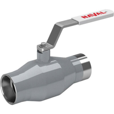 Кран шаровой NAVAL 286008 DN 40 PN 40 нержавеющий стандартнопроходный резьба/сварка