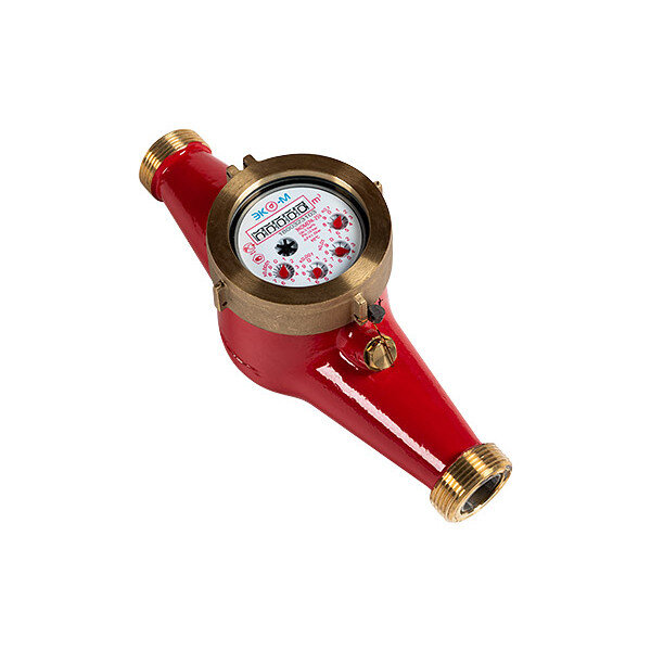 Счетчик воды ЭКОМЕРА Ду 25 многоструйный универсальный