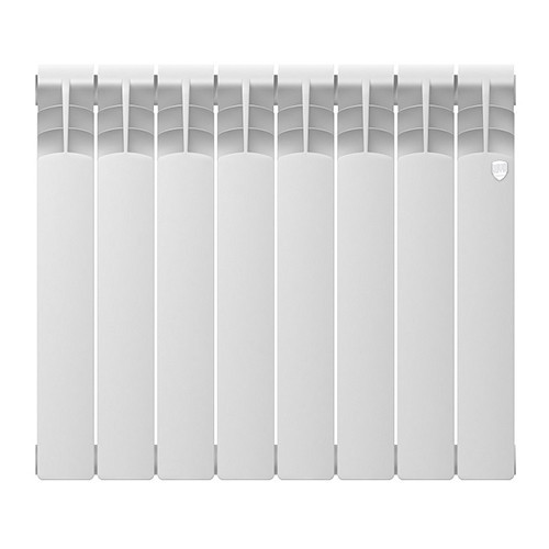 Радиатор биметаллический Royal Thermo Revolution Bimetall 2.0 500 (8 секций) Bianco Traffico 1