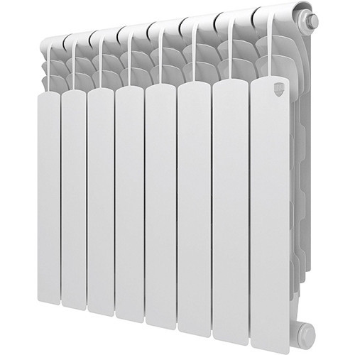 Радиатор биметаллический Royal Thermo Revolution Bimetall 2.0 500 (8 секций) Bianco Traffico 2
