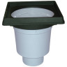 Корпус трапа HL606.1K/1 DN110 вертикальный выпуск, чугунный подрамник 1