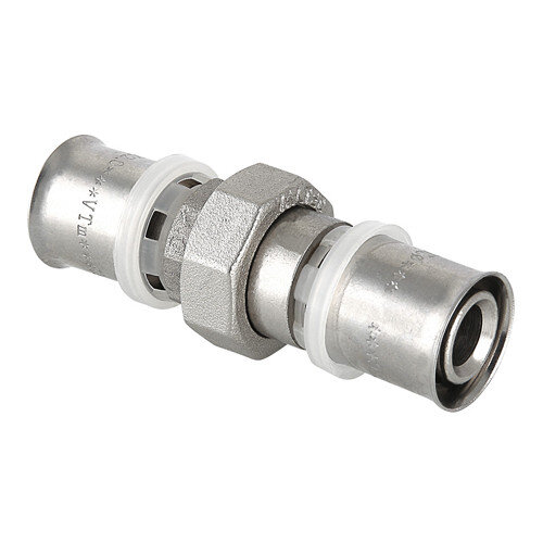 Соединение разъёмное VALTEC VTm.263 DN 20 PN 10 латунный никелированный