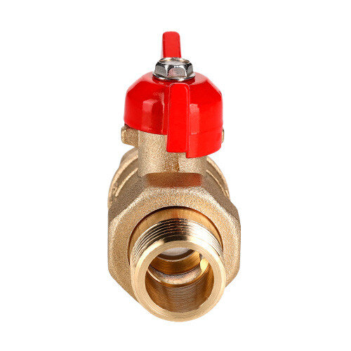 Кран шаровой VALTEC СТАНДАРТ 3/4" Ду20 Ру40 без покрытия с полусгоном VT.127.GN.05