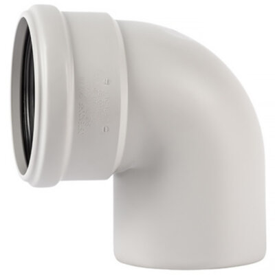 Отвод канализационный бесшумный PP-MD Ostendorf Skolan Safe SKB DN 90х87°