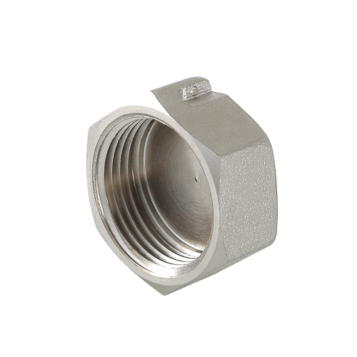 Латунная заглушка VALTEC 1/2" с ушком для пломбировки VTr.603.N.0004