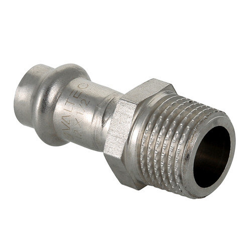 Переходник VALTEC VTi.901.I НР 1" DN 35x25 PN 16 нержавеющая сталь