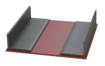 Опора 1020-УП-А Ду 1020 мм ОСТ 36-146-88 неподвижная