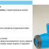 Вентиль для домового ввода Hawle 2600 DN 3/4"/D25 чугун с муфтами ISO для ПЭ труб 3
