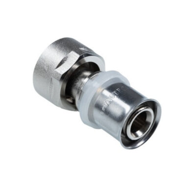 Пресс-фитинг VALTEC 3/4" с накидной гайкой под евроконус VTc.712.NE.1605