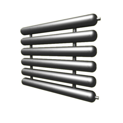 Регистр отопления РСЭ-6x159x4,0-2000 секционный шестирядный с эллиптическими заглушками