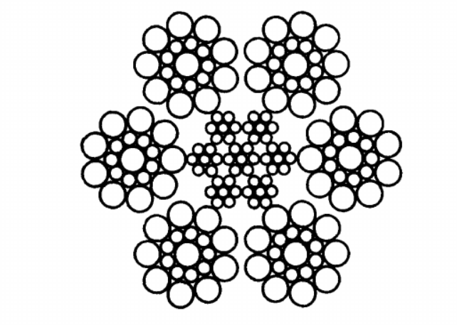 Канат стальной 34 мм ГОСТ 3081-80