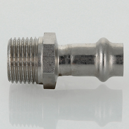 Переходник VALTEC VTi.901.I НР 1/2" DN 22x15 PN 16 нержавеющая сталь 3