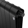 Радиатор биметаллический Royal Thermo Infinity V 500 (8 cекций) Noir Sable 2