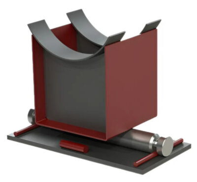 Опора Т19.21 Ду 920 мм Серия 4.903-10 выпуск 5 однокатковая