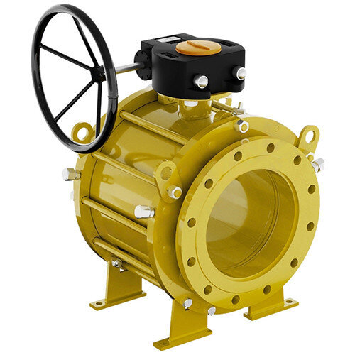 Кран шаровой Маршал 11с67п GAS PRO СФ.00.3 DN 500 PN 40 полнопроходной фланцевый