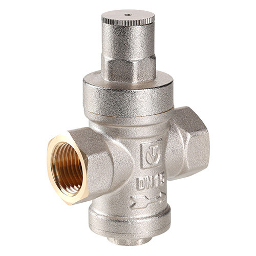 Редуктор давления VALTEC VT.083.N.04 1/2'' DN 15 PN 16 поршневой, прямого действия, латунный с никелированным покрытием 8