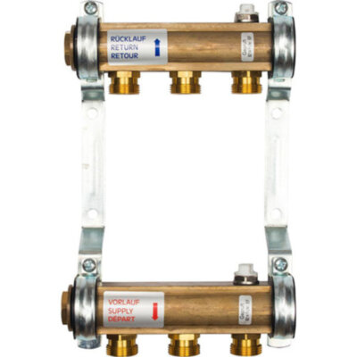 Коллекторная группа Watts HKV/A-3 для радиаторной системы отопления