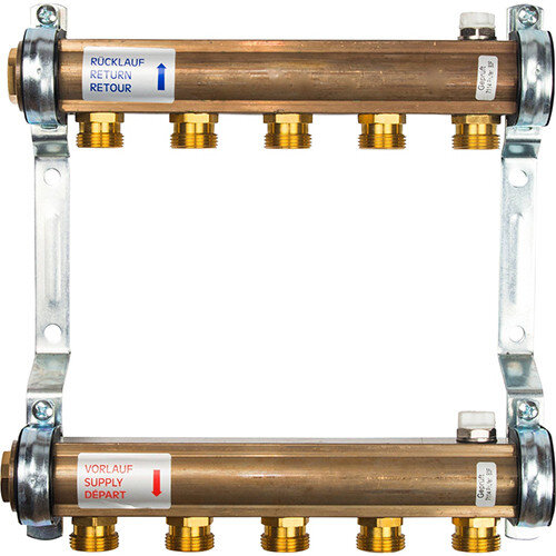 Коллекторная группа Watts HKV/A-5 для радиаторной системы отопления