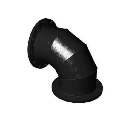 Колено УФ Ду 200 ВЧШГ ГОСТ 5525-88 чугунное фланцевое