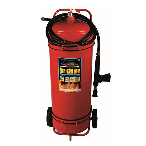 Огнетушитель воздушно-эмульсионный Пожнанотех ОВЭ-100-(з)-АВСЕ заряженный зимний, ЗПУ-латунь