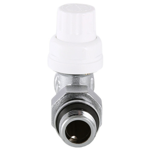Клапан радиаторный Valtec VT.032.NER 1/2" x 3/4" (евроконус) DN 15 PN 10 прямой с самоуплотняющимся полусгоном 3