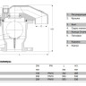Клапан AVK 701/30 DN 200 PN 16 воздушный кинетический фланцевый 2