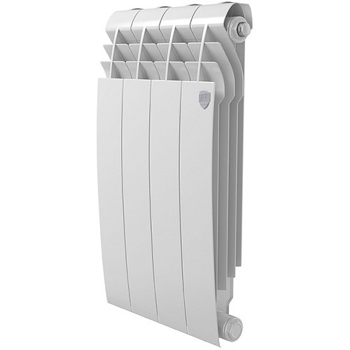 Радиатор биметаллический Royal Thermo BiLiner 500 (4 секции) Bianco Traffico