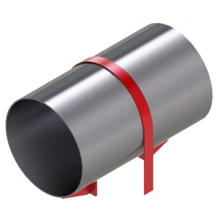 Опора Дн 325 ТС-669.00.00-05 серии 5.903-13 выпуск 7-95 неподвижная хомутовая