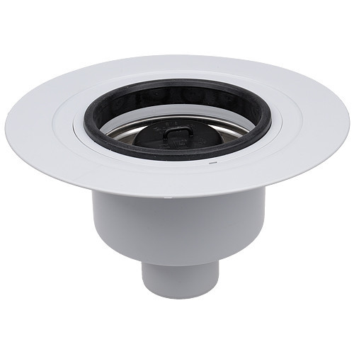 Корпус трапа HL317KN DN50/75/160 вертикальный выпуск, вкладка из нержавеющей стали 1