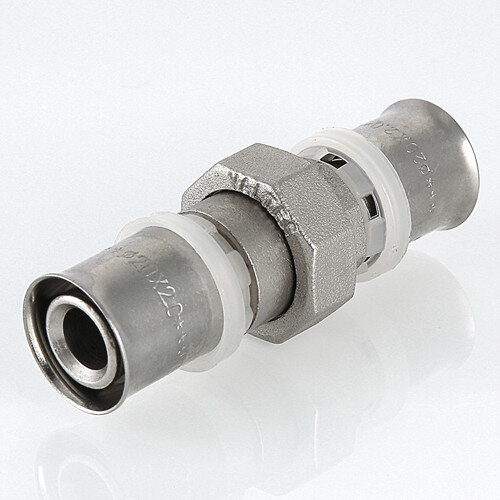 Соединение разъёмное VALTEC VTm.263 DN 32 PN 10 латунный никелированный