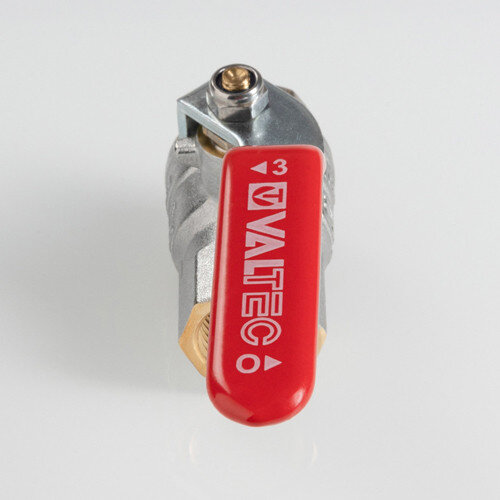 Кран шаровый VALTEC VT.414 ГОСТ Р 59553-2021 ВР 1" DN 25 PN 40 никелированный латунный