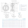 Затвор DENDOR 021F DN 300 PN 10 поворотный дисковый фланцевый с рукояткой для систем пожаротушения 2