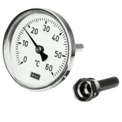 Термометр биметаллический накладной Дк63 120С А46.11 Wika 36638736