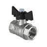Кран шаровый VALFEX DELTA PRO VF.217 ВР 1/2" Ду 15 Ру 40 никелированный латунный 1
