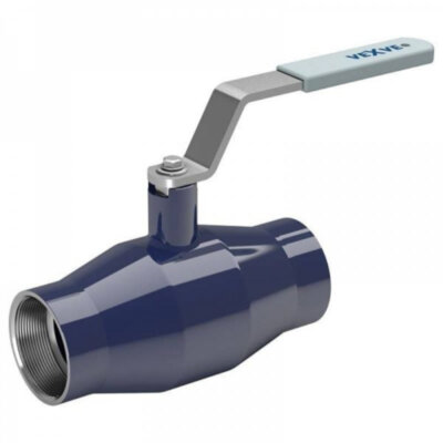 Кран шаровой Vexve 102040 DN 40 PN 40 стальной стандартнопроходный под приварку для жидкости, ручка-рычаг