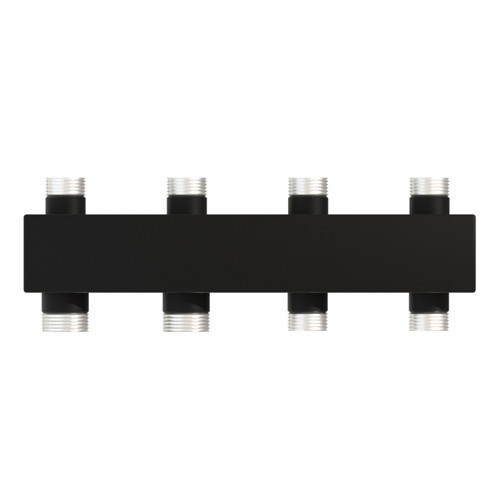 Коллектор распределительный Warme WKS80.21B 3-х контурный НР 1 1/4"x1" Ду 32 Ру 6 без теплоизоляции