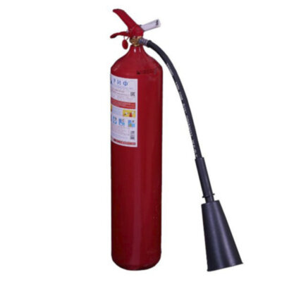 Огнетушитель углекислотный РИФ ОУ-7-ВСЕ, ЗПУ-латунь