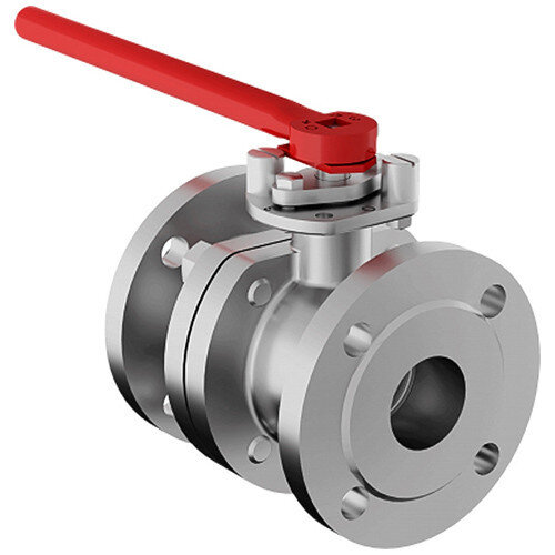 Кран шаровой литой Маршал 10нж45фт ЛФ.01.1 DN 32 PN 16 полнопроходной фланцевый