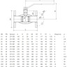 Кран шаровой NAVAL NAVALSTEAM 274510 DN 65 PN 25 стальной стандартнопроходный фланцевый для пара 2