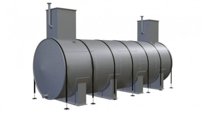 Резервуар стальной РГСД-50 м3