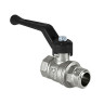 Кран шаровый VALFEX DELTA PRO VF.215 ВР-НР 1 1/4" Ду 32 Ру 40 никелированный латунный 1