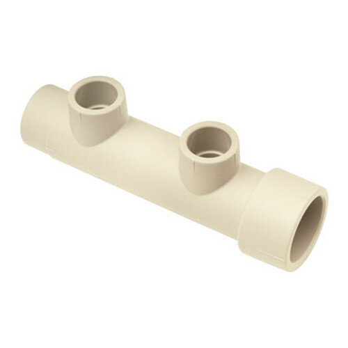 Коллектор распределительный Ekoplastik ППР 32-16 2 отвода DN 32 PN 20 без регулировки