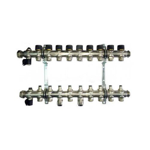 Коллекторная группа Oventrop Multidis SF 9 с вентильными вставками