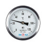 Термометр биметаллический ЭКОМЕРА БТ-1 Ду 63, Т 0-120C, L=100 1