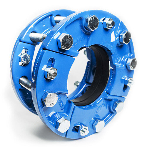 Доуплотнитель раструбного соединения чугунных труб DOMEX DZ DN 65 мм (75-84 мм) PN 10 чугунный