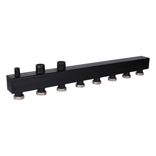 Коллектор распределительный ROMMER RDG-0017-004004 4-х контурный НР 1 1/2" Ду 40 Ру 4 без теплоизоляции 2