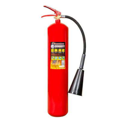 Огнетушитель углекислотный Ярпожинвест ОУ-5-ВСЕ, ЗПУ-алюминий