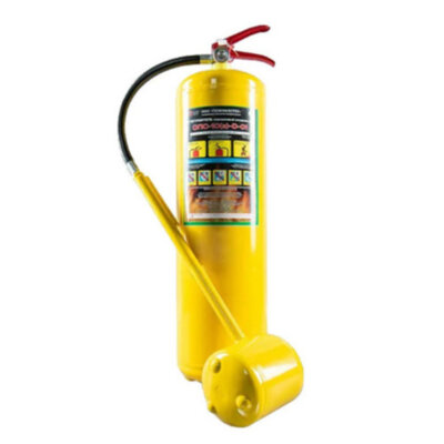 Огнетушитель порошковый специальный Пожнанотех ОПС-10(з)-D-01, ЗПУ-латунь