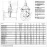 Задвижка AVK 02/60 DN 250 PN 10 клиновая фланцевая 2